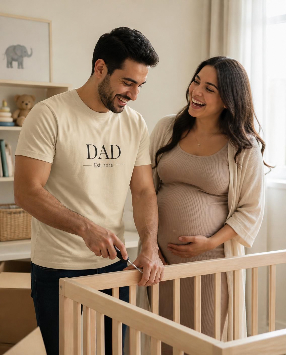Personalized Dad Est. 2026 tee, photo 1 of 1