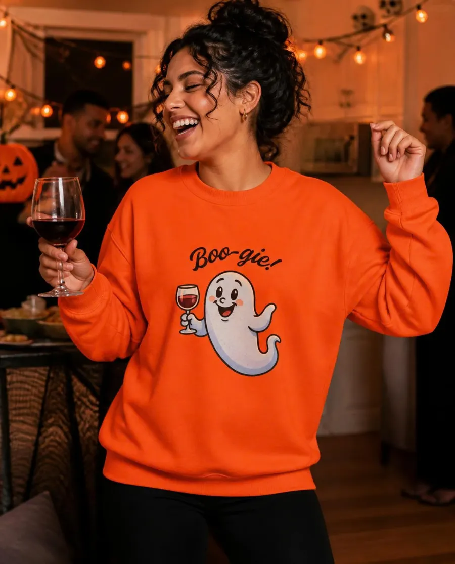Boo-gie crewneck sweatshirt