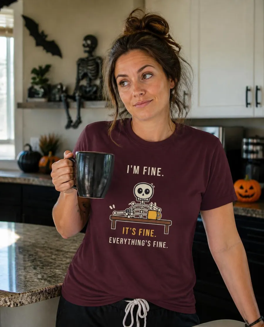 I'm Fine It's Fine Everything's Fine tee