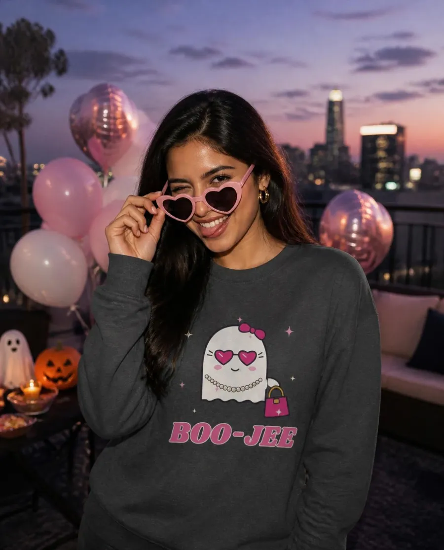 Boo-Jee Ghost crewneck sweatshirt