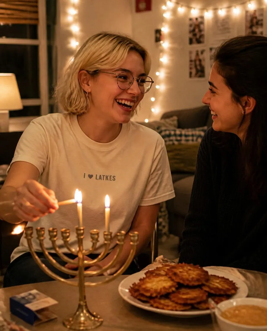 I Love Latkes comfort colors tee