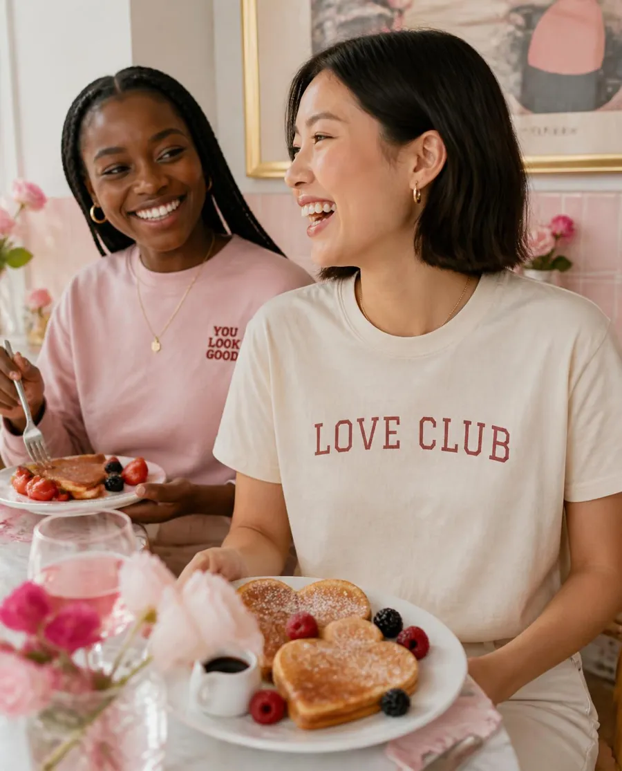 Love Club comfort colors tee