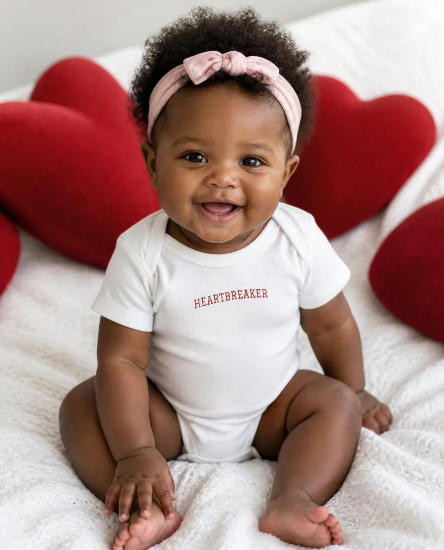 Heartbreaker baby bodysuit