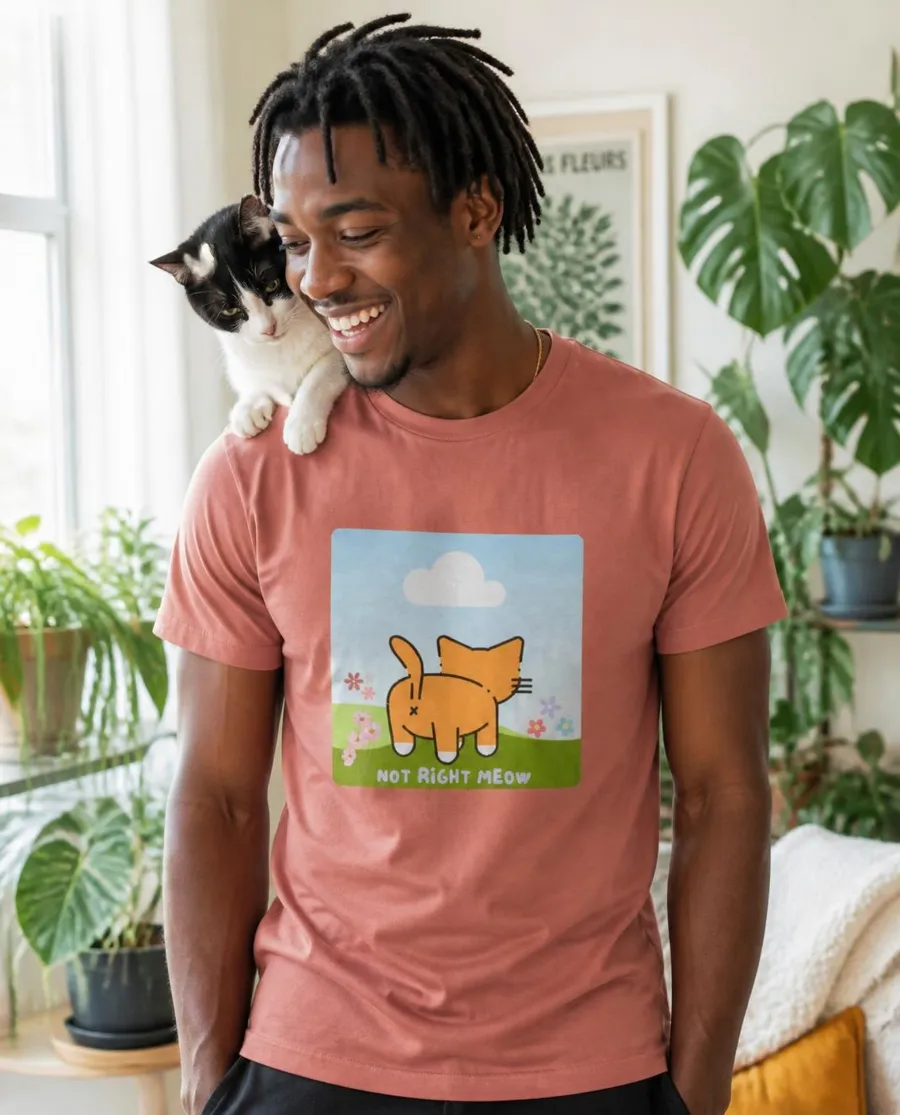 Not Right Meow tee