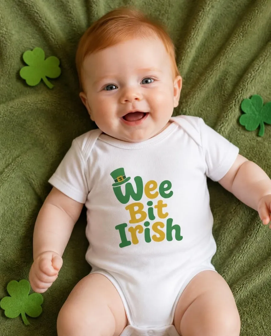Wee Bit Irish baby bodysuit