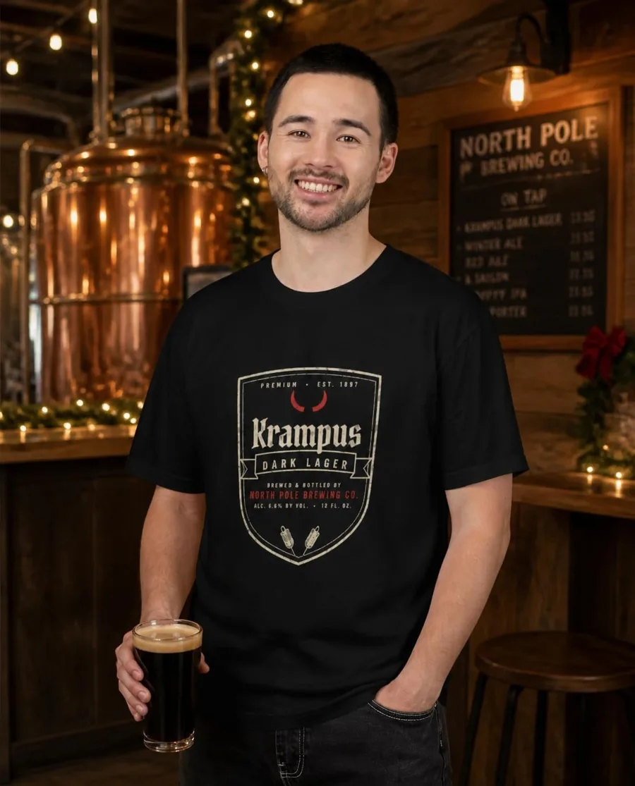 Krampus Dark Lager tee