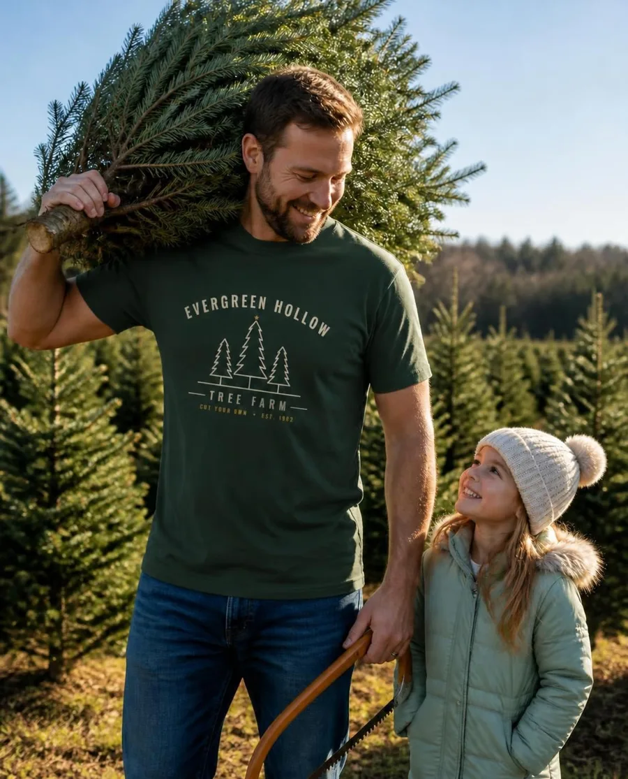 Evergreen Hollow Tree Farm tee