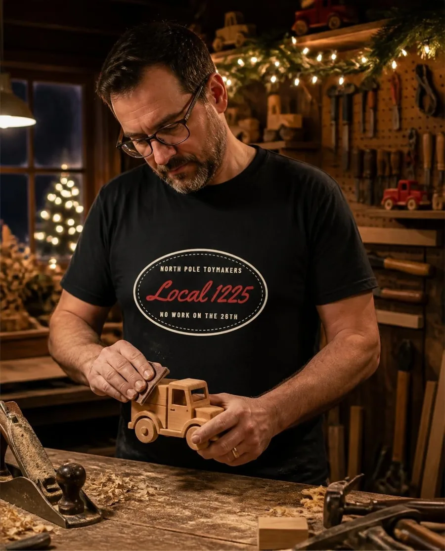 Local 1225 North Pole Toymakers tee