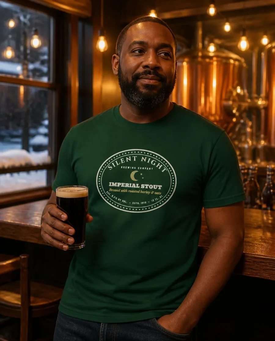 Silent Night Stout tee