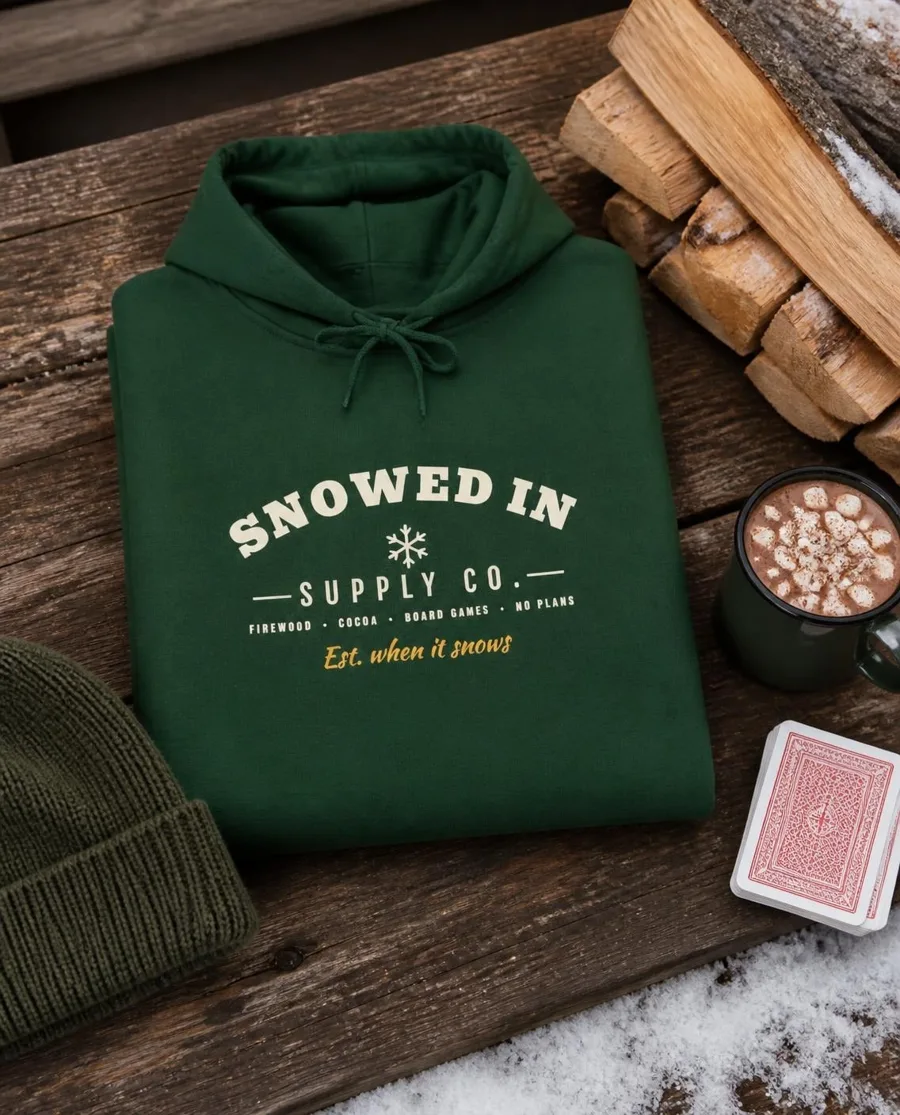 Snowed In Supply Co. hoodie