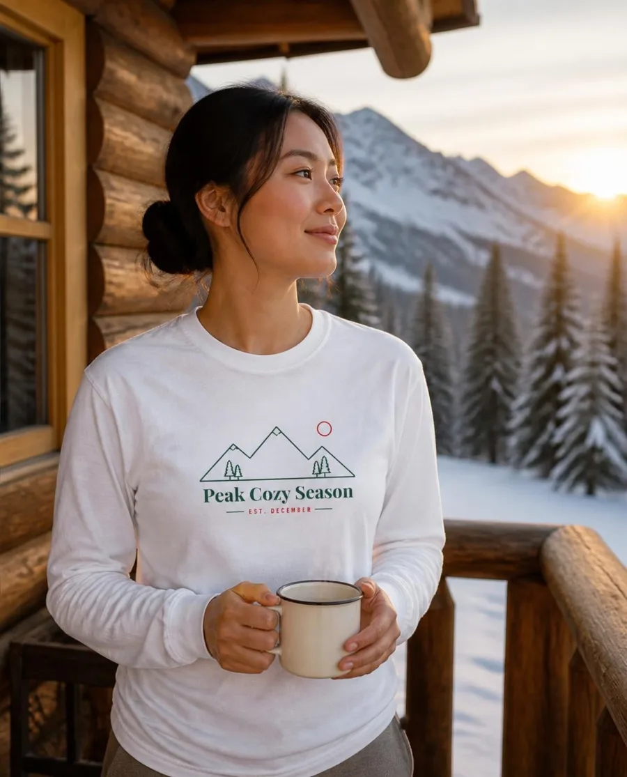 Peak Cozy Season Long Sleeve long sleeve tee