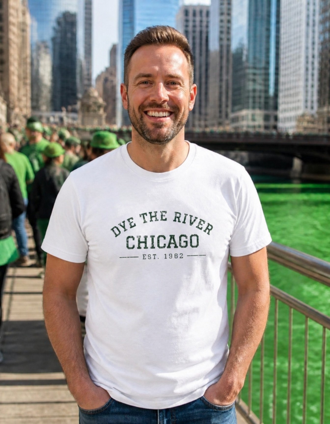 Dye the River, Est. 1962 tee