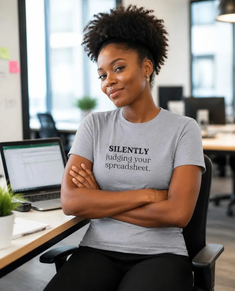 Silently Judging Your Spreadsheet tee