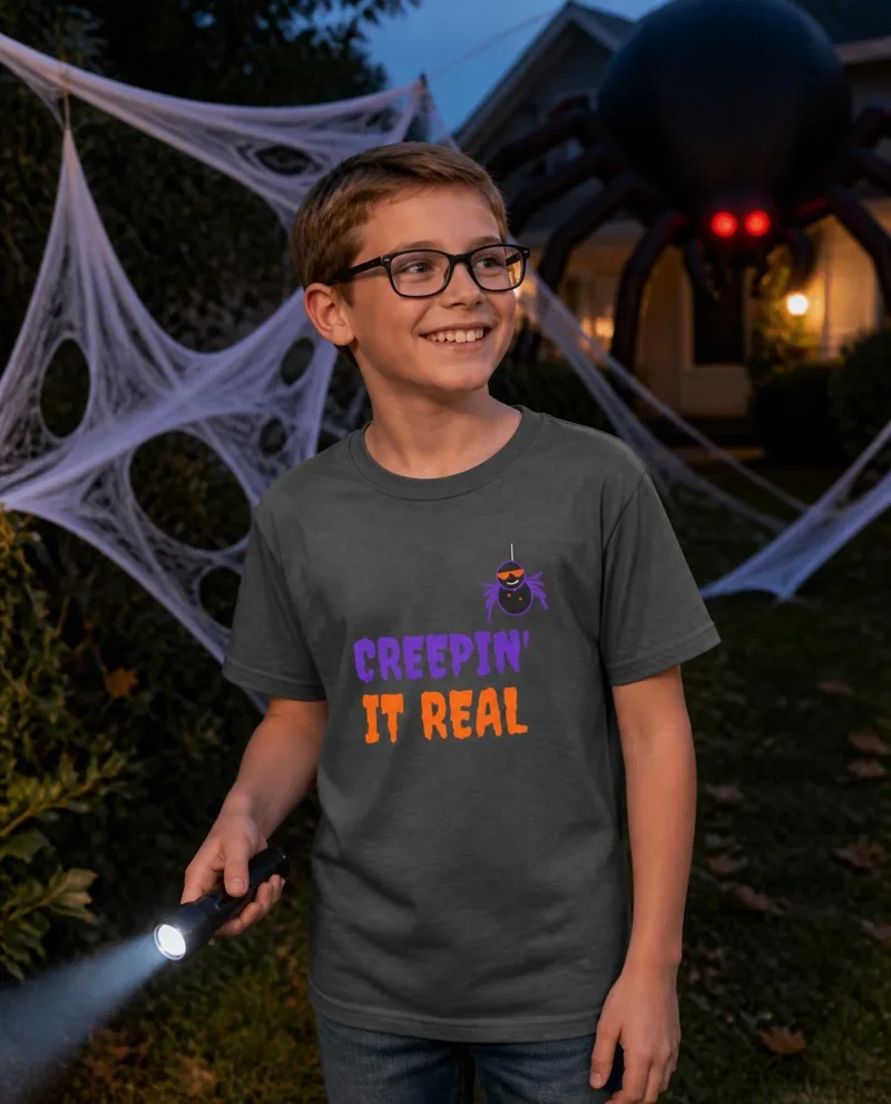 Creepin' It Real youth tee