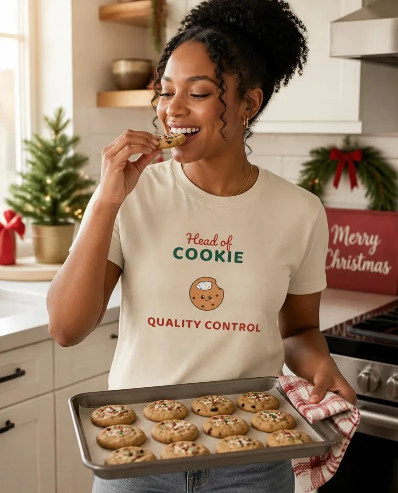 Head of Cookie Quality Control tee