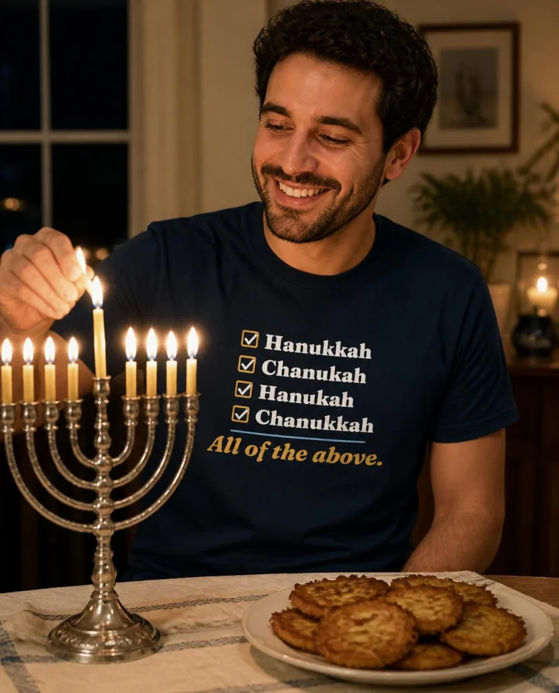 Hanukkah, Chanukah, Hanukah tee