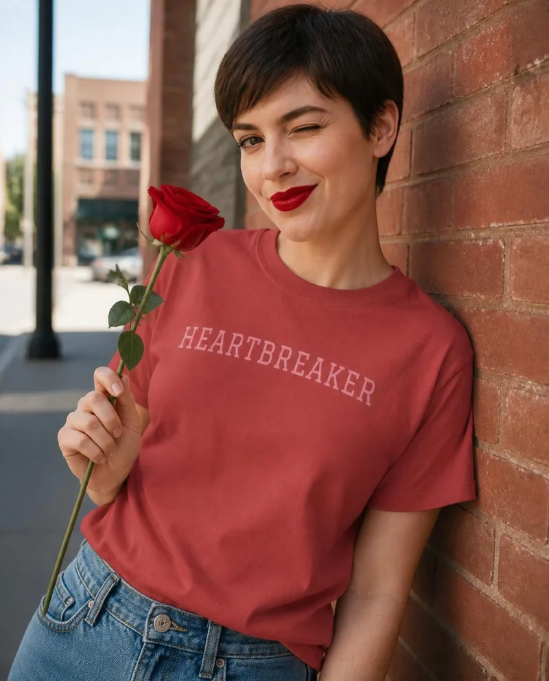 Heartbreaker comfort colors tee