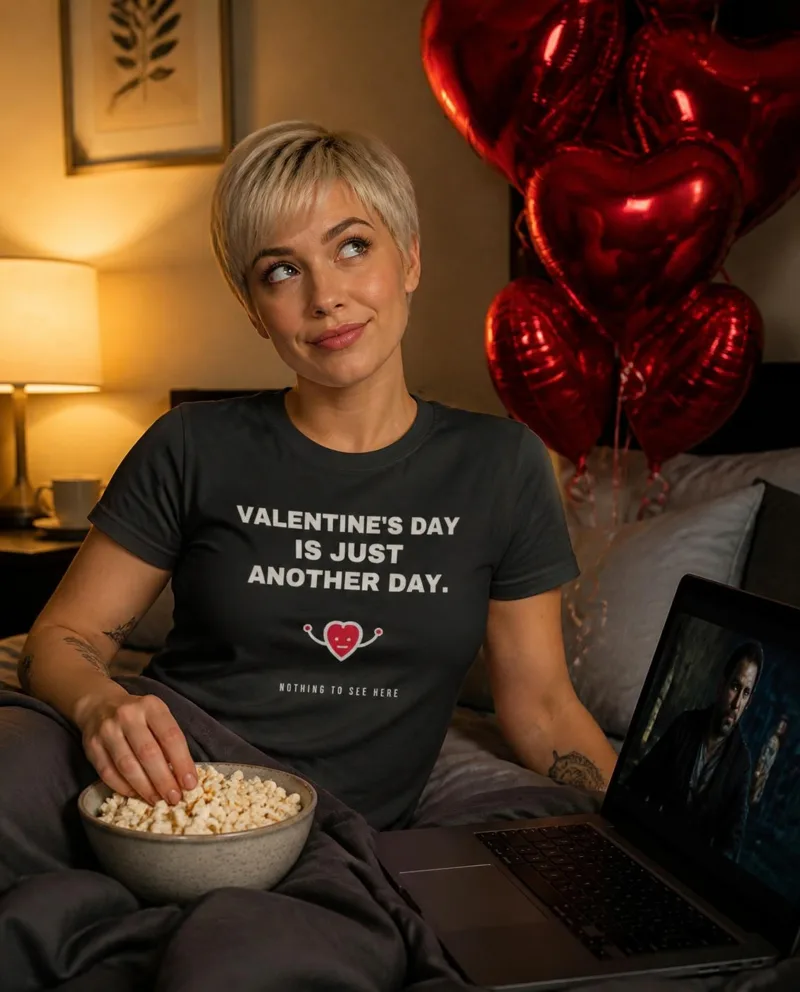 Valentine's Day Is Just Another Day tee