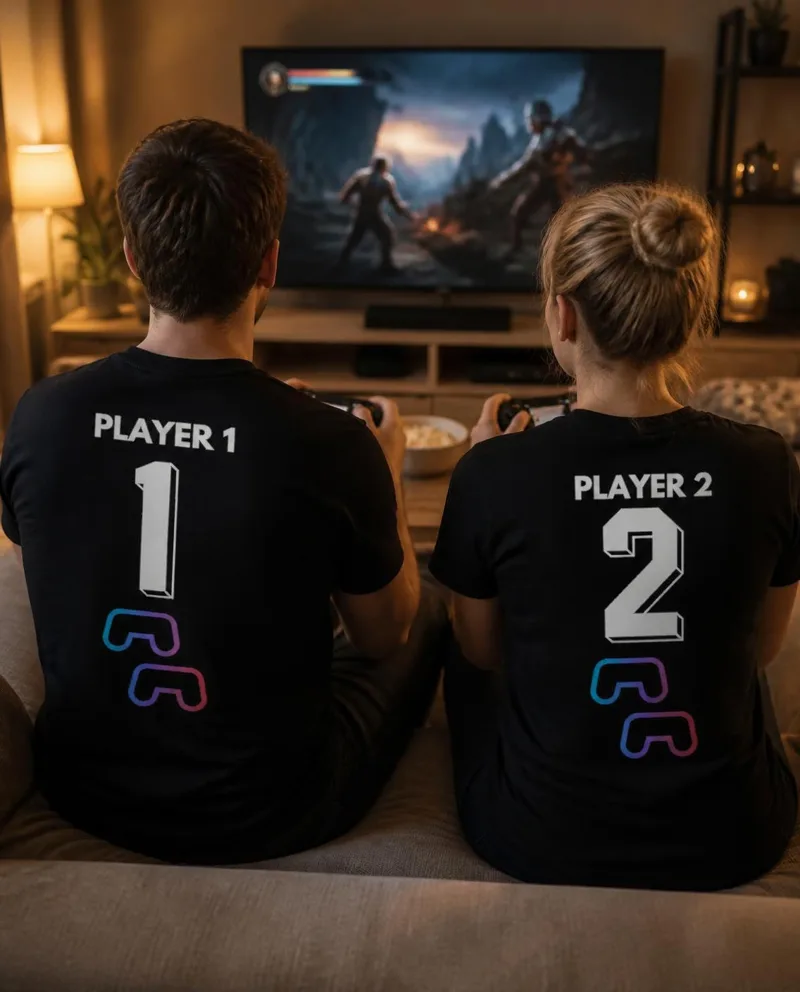 Player 1 Gamer comfort colors tee