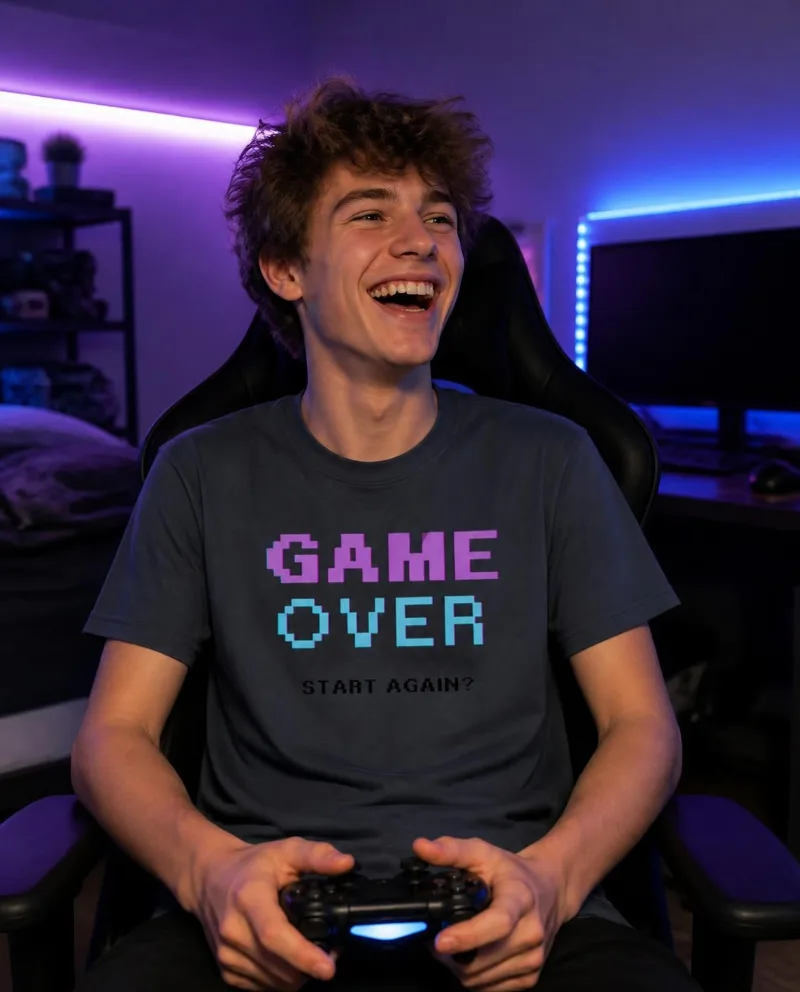 Game Over comfort colors tee
