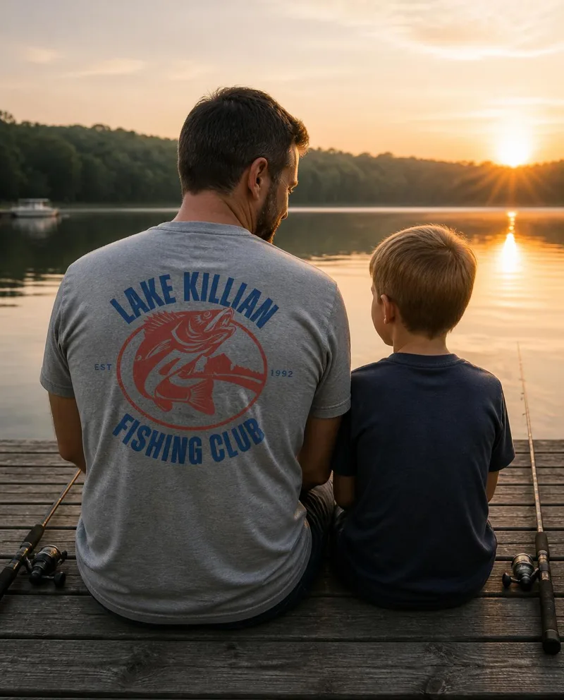 Lake Killian Fishing Club tee