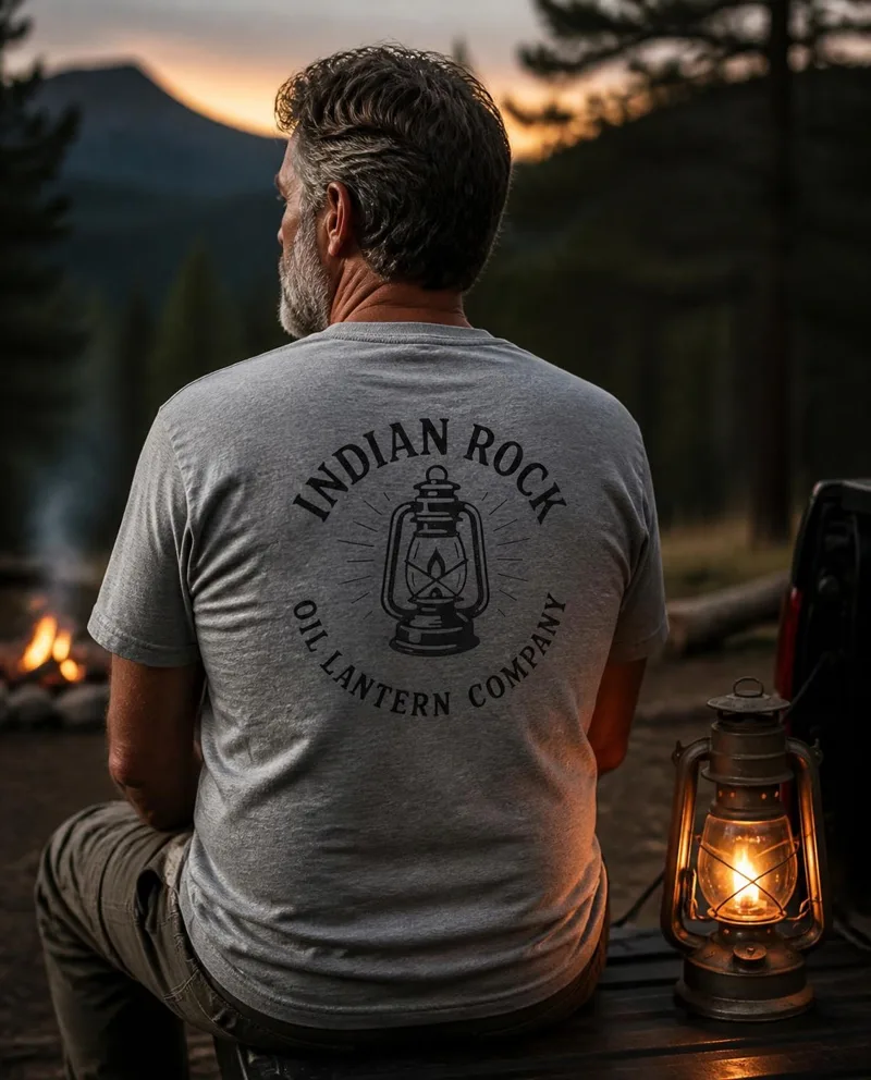 Indian Rock Oil Lantern Company tee
