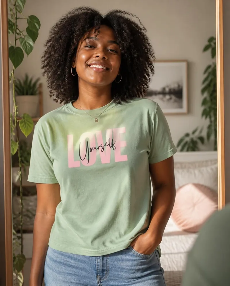 Love Yourself comfort colors tee