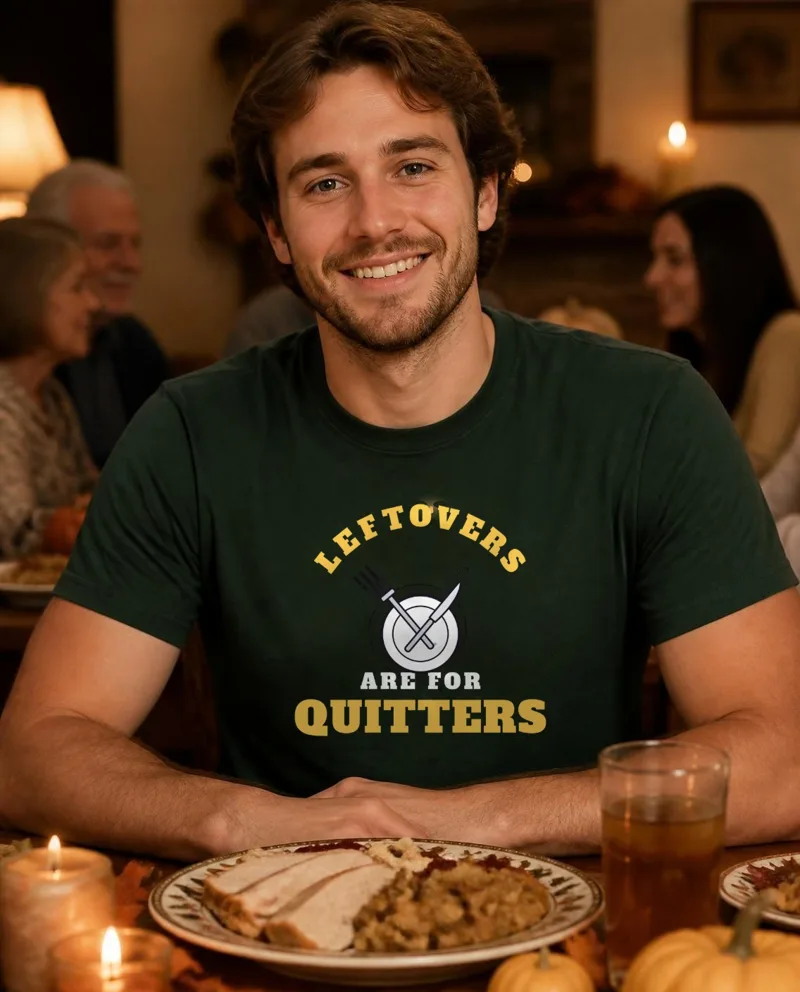 Leftovers Are for Quitters tee