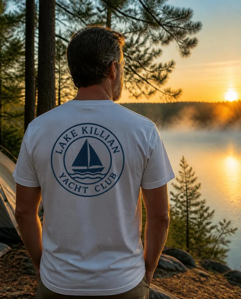 Camp Logo, Small Chest and Back tee