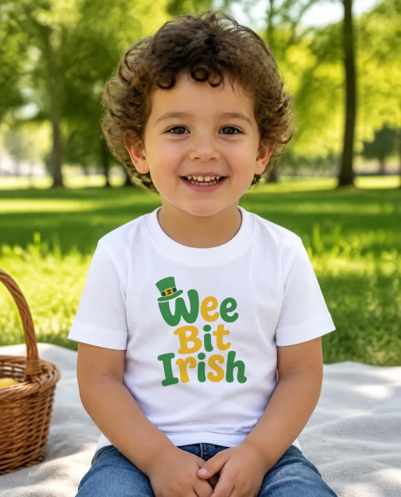 Wee Bit Irish toddler tee
