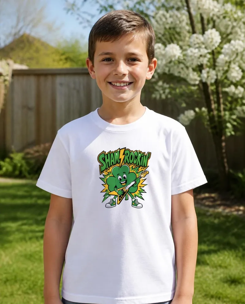 Shamrockin youth tee