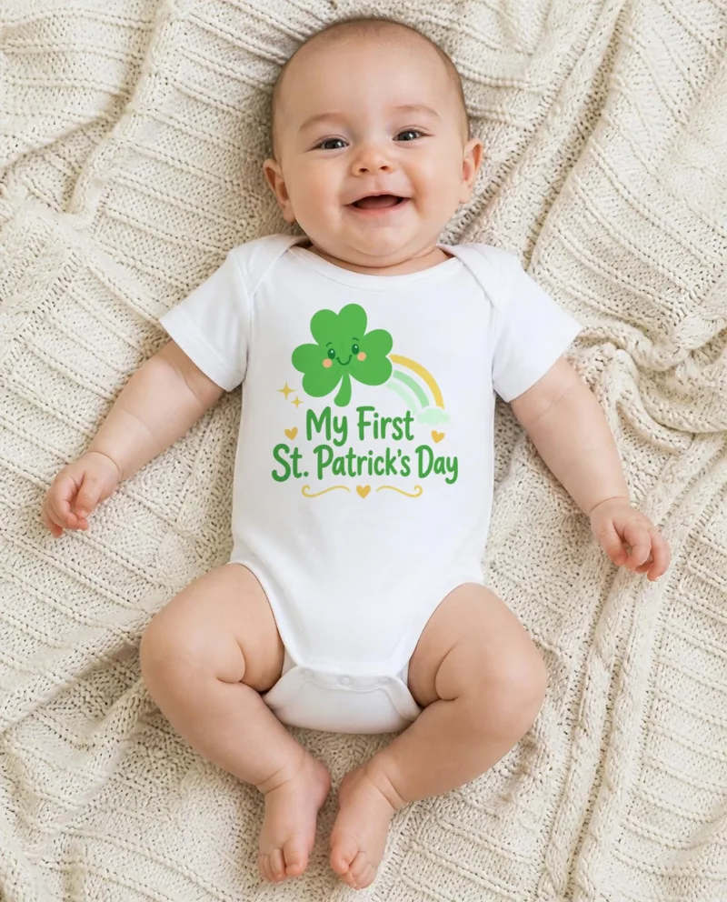 My First St. Patrick's Day baby bodysuit