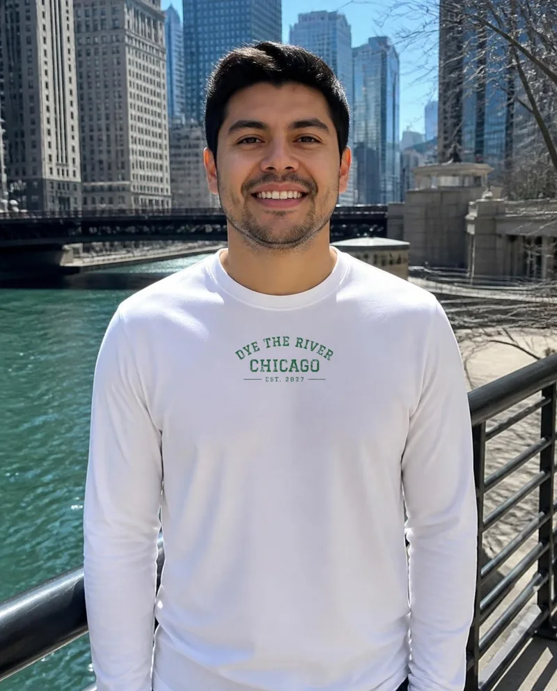 Dye the River 2027 long sleeve tee