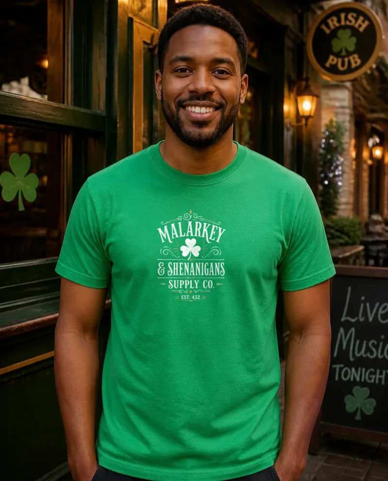 Malarkey and Shenanigans Supply Co tee