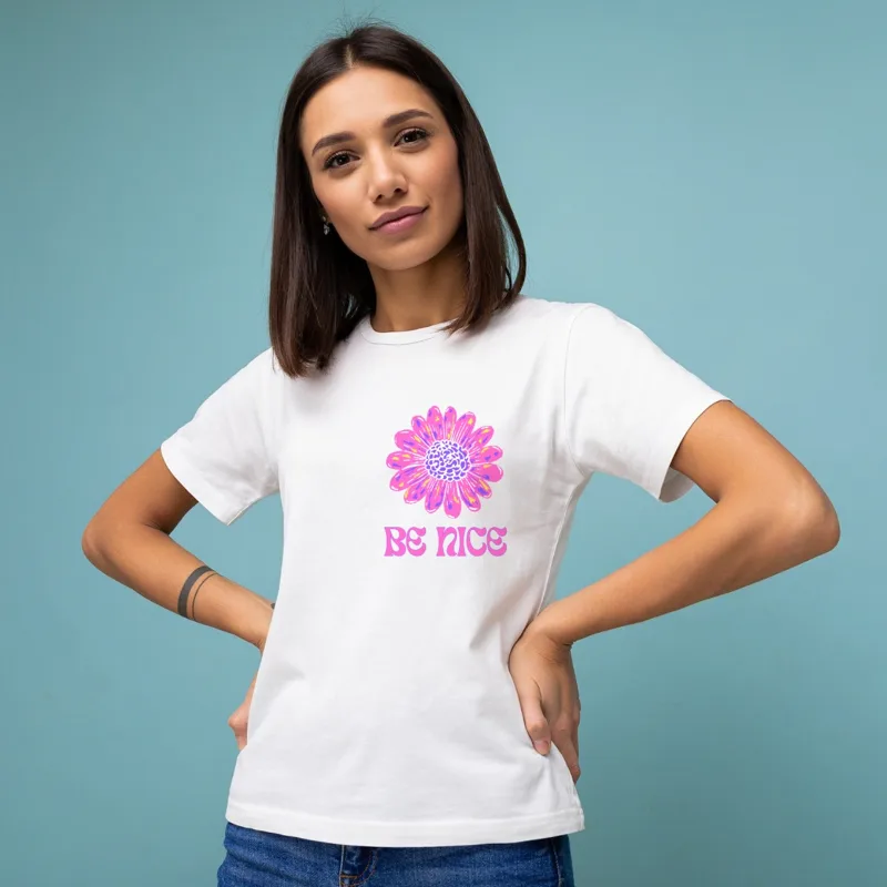 Be Nice women's tee