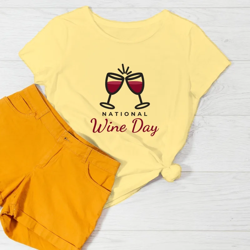 National Wine Day tee