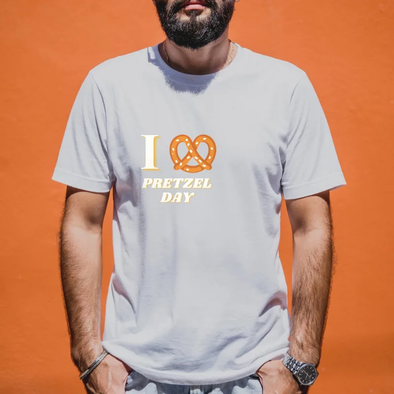 National Pretzel Day tee