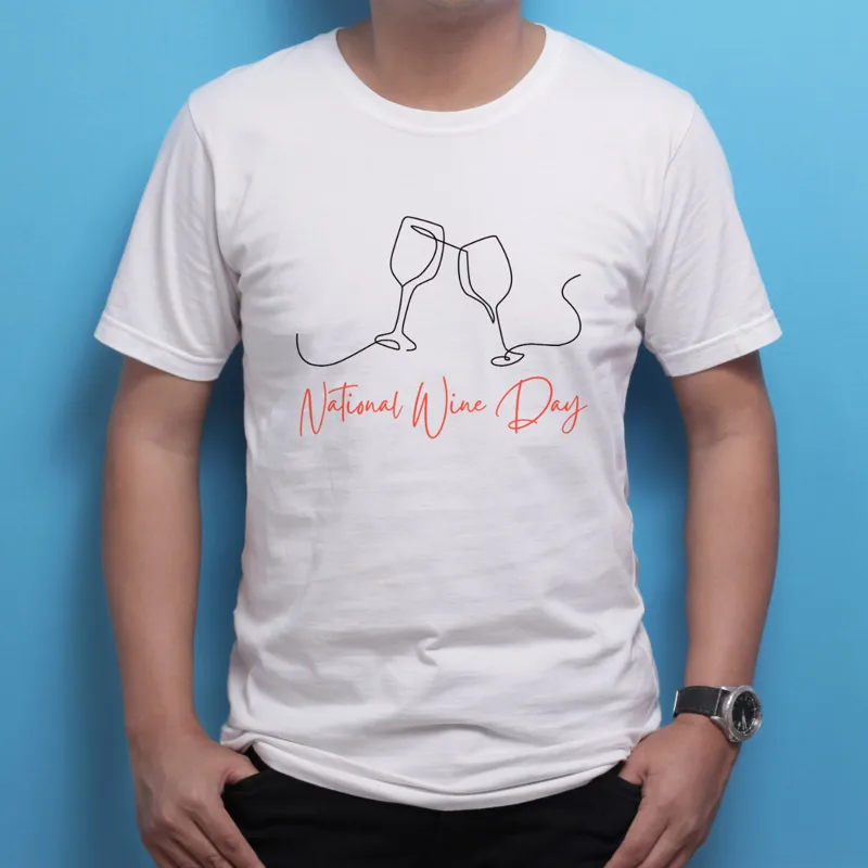 Wine Day tee