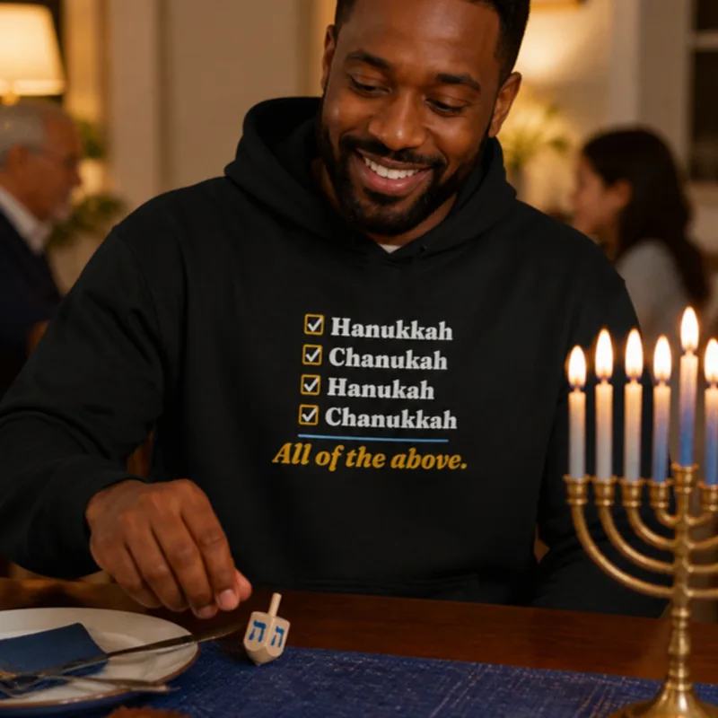 Hanukkah, Chanukah, Hanukah Hoodie hoodie