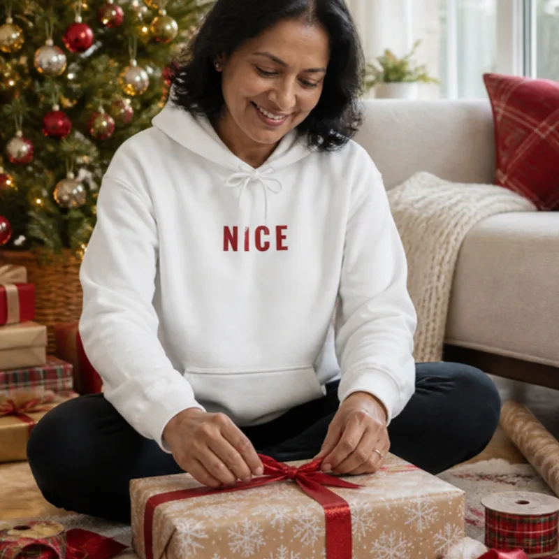 Naughty or Nice, NICE Hoodie hoodie