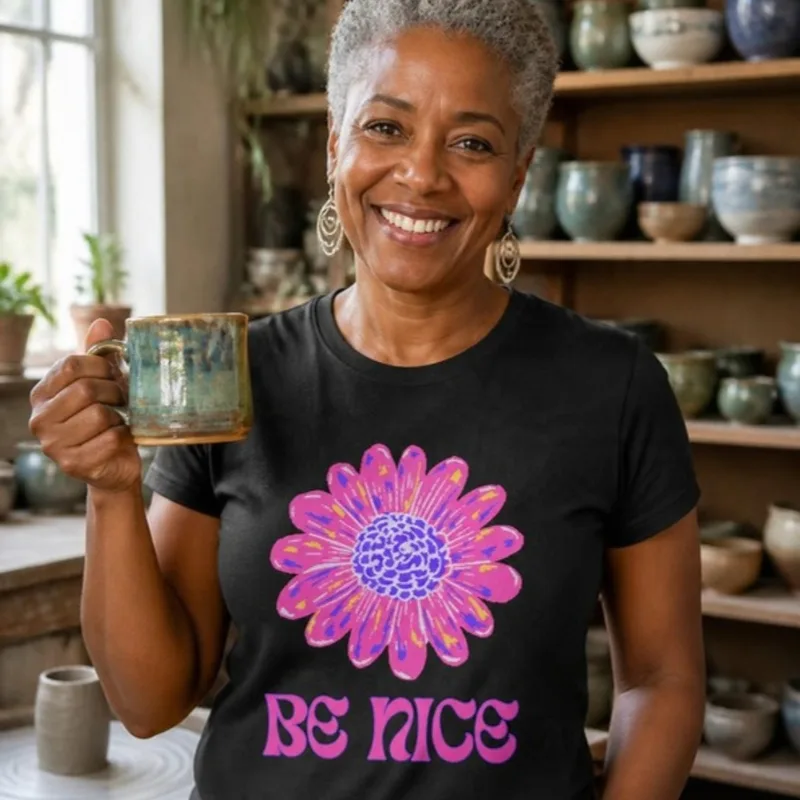 Be Nice women's tee