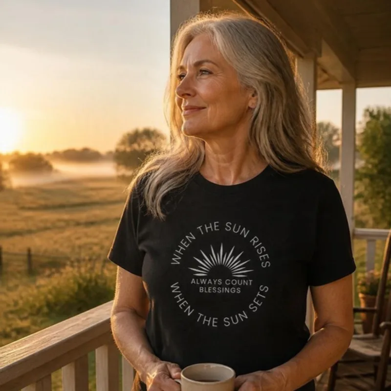 Always Count Your Blessings tee
