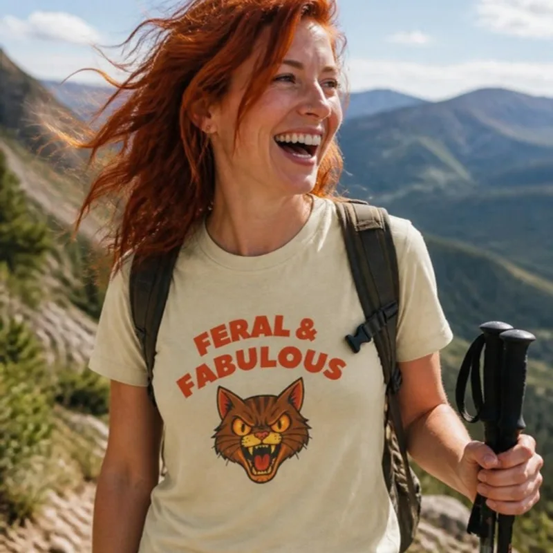 Feral and Fabulous tee