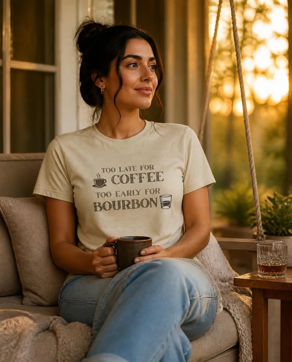 Everyday shirt being worn